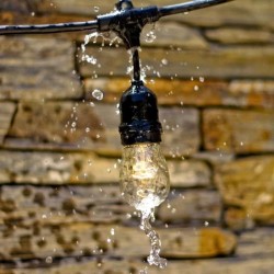 Guirlande lumineuse extérieur - LUMISKY - MAFY 20 LIGHT - 10 m - 20 ampoules ...