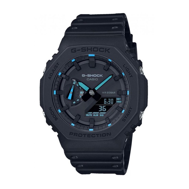 Montre - CASIO - G-Shock - Noir et Bleu résiné