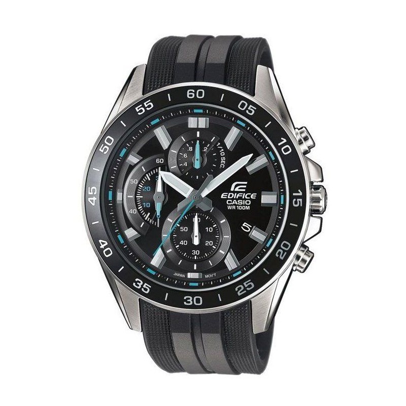 Montre en résine - EDIFICE - CASIO - Noir - Quartz - Verre minéral - Homme
