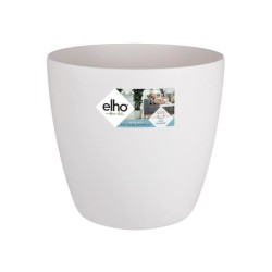 ELHO Pot de fleurs rond Brussels avec roues - Ø 47 x H 44 cm - Intérieur - 10...