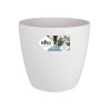 ELHO Pot de fleurs rond Brussels avec roues - Ø 47 x H 44 cm - Intérieur - 10...