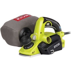 RYOBI - Rabot 600 W - largeur 82 mm - profondeur 1,5 mm - feuillure de 0-8 mm...