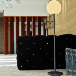 Lampadaire lumineux - LUMISKY - LUNY TALL - H150 cm - Pied métal design scand...