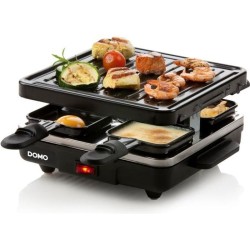 Appareil a raclette DOMO - DO9147G - Jusqu'a 4 personnes - Revetement antiadh...