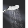 Douchette 3 jets - GROHE - Vitalio SmartActive 150 - Surface de jet blanche -...