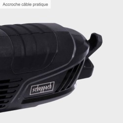 Taille-haie électrique télescopique - SCHEPPACH- ETHT1000 - Capacité de coupe...