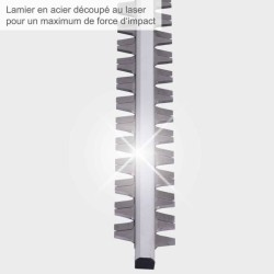 Taille-haie électrique télescopique - SCHEPPACH- ETHT1000 - Capacité de coupe...