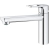 Mitigeur évier monocommande BauLoop 31706000 - GROHE - Bec tube pivotant médi...