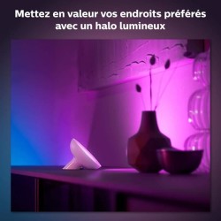 Philips Hue White & Color Ambiance, lampe Bloom, Noir, compatible