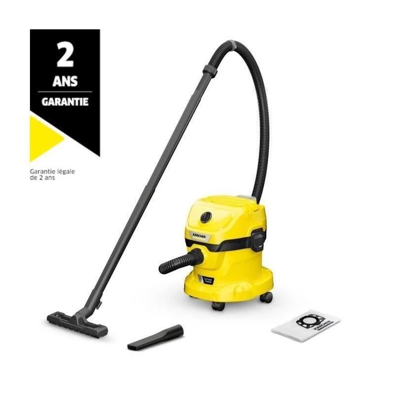 Aspirateur eau et poussieres sans fil WD 2-18 V-12/18 (sans batterie) KARCHER