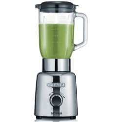 Blender- SEVERIN - SM3710 - 1000 W - Pichet en verre 1,5 L - Inox