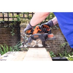 Scie circulaire sans fil - BLACK+DECKER - BDCCS18N-XJ - 18V - profondeur de c...