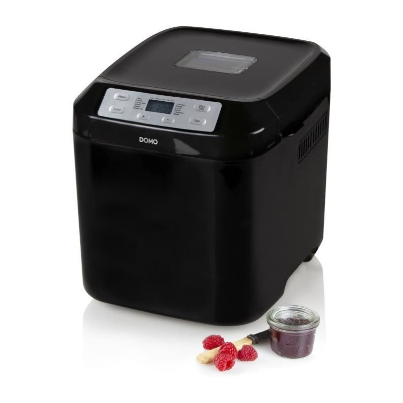 Machine a pain automatique - DOMO - B3974 - 550 W - 12 programmes - Ecran LCD