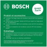 Laser lignes Bosch - Quigo Green (Livré avec 2 piles, une pince universelle M...