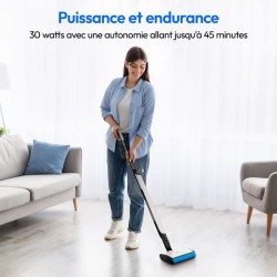 MEDION H10 Nettoyeur Sol Dur sans Fil - Rouleau Brosse - Réservoirs