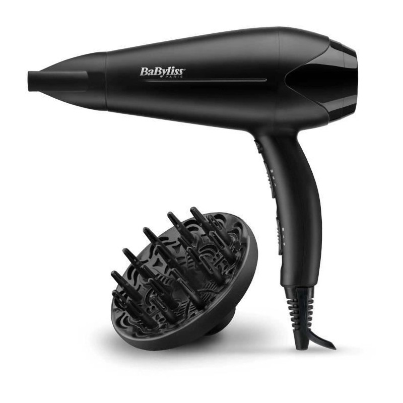 Seche-cheveux - BaByliss - D563DE Power Dry 2100 - Design Léger et Compact