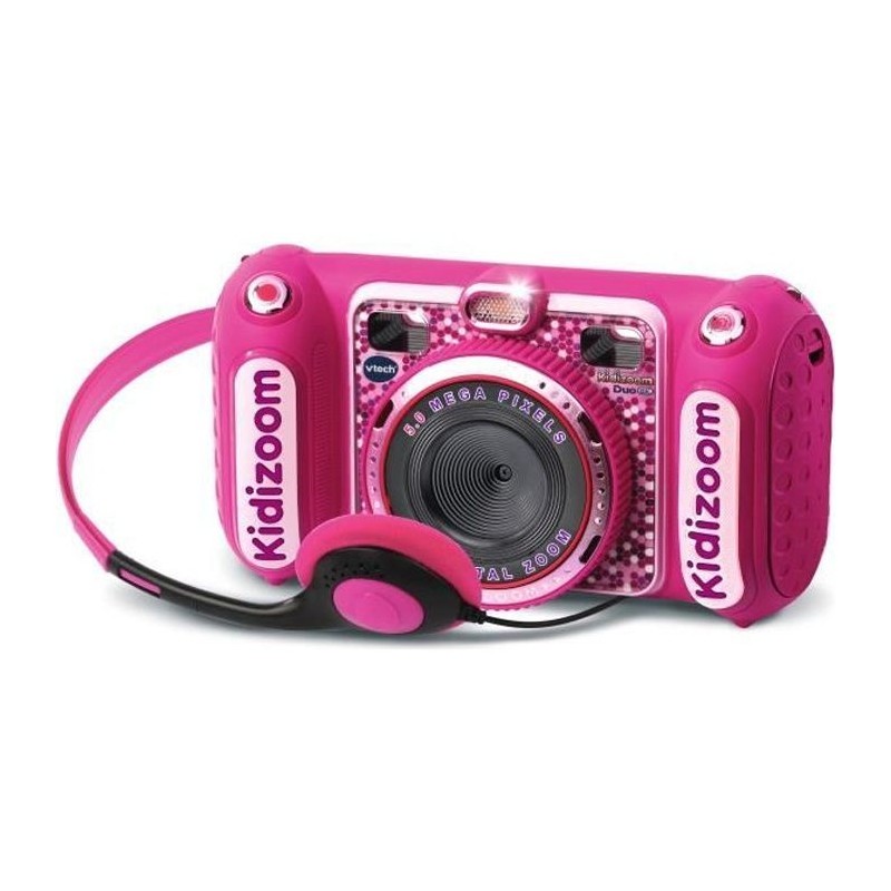 Appareil photo enfant - VTECH - Kidizoom Duo DX Rose - 75 filtres