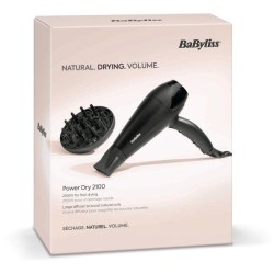Seche-cheveux - BaByliss - D563DE Power Dry 2100 - Design Léger et Compact