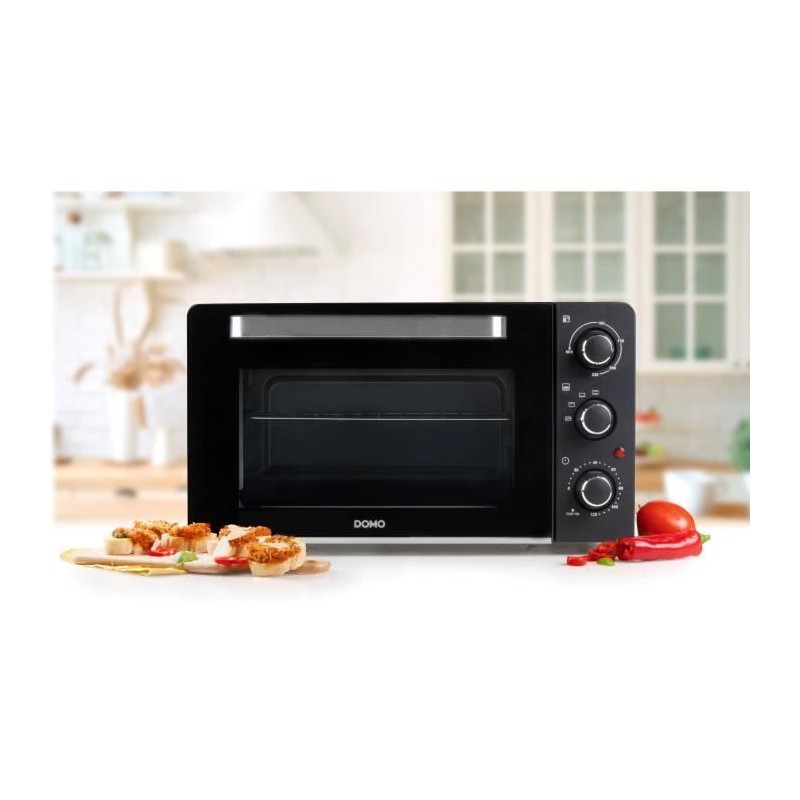 Mini four bake and snack DOMO DO1107GO - 28 L -  noir - 1500watt -