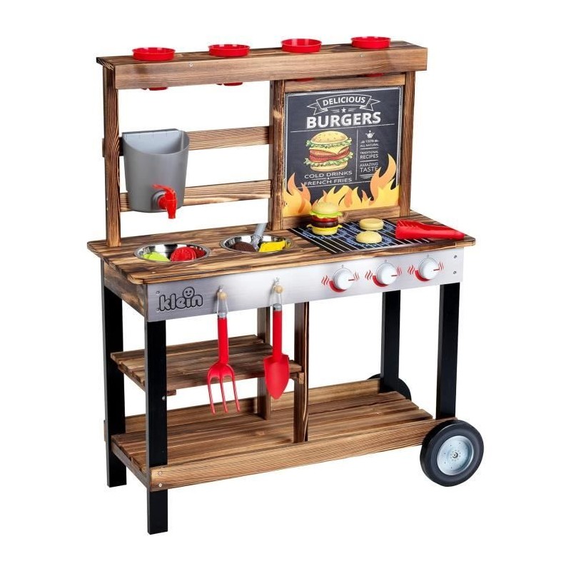 Cuisine d'été en bois Beach Picnic avec 23 accessoires - KLEIN - 2368