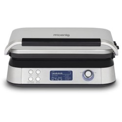 Gaufrier HKoeNIG - GFX800 - Surface de Cuisson 12x12,5 - 5 programmes de cuis...