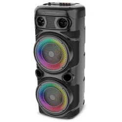 Enceinte Karaoké lumineuse - INOVALLEY - KA123-XXL - Bluetooth V5.0 - 75 cm -...