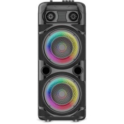 Enceinte Karaoké lumineuse - INOVALLEY - KA123-XXL - Bluetooth V5.0 - 75 cm -...