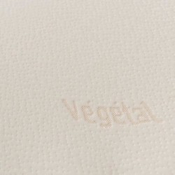 Surmatelas DODO Le Végétal - Déhoussable - 160x200 cm