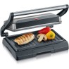 SEVERIN - Grill Electrique KG2394 - Surface cuisson 23x14,5cm - Plaques anti-...
