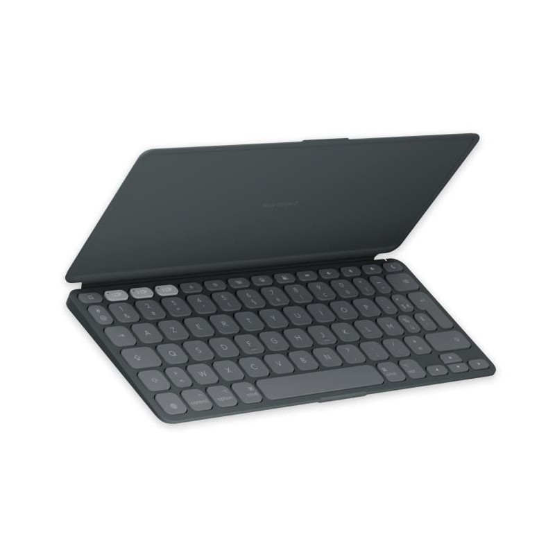 Etui clavier - Logitech - Keys to go 2 - AZERTY - Pour Ipad - Graphite