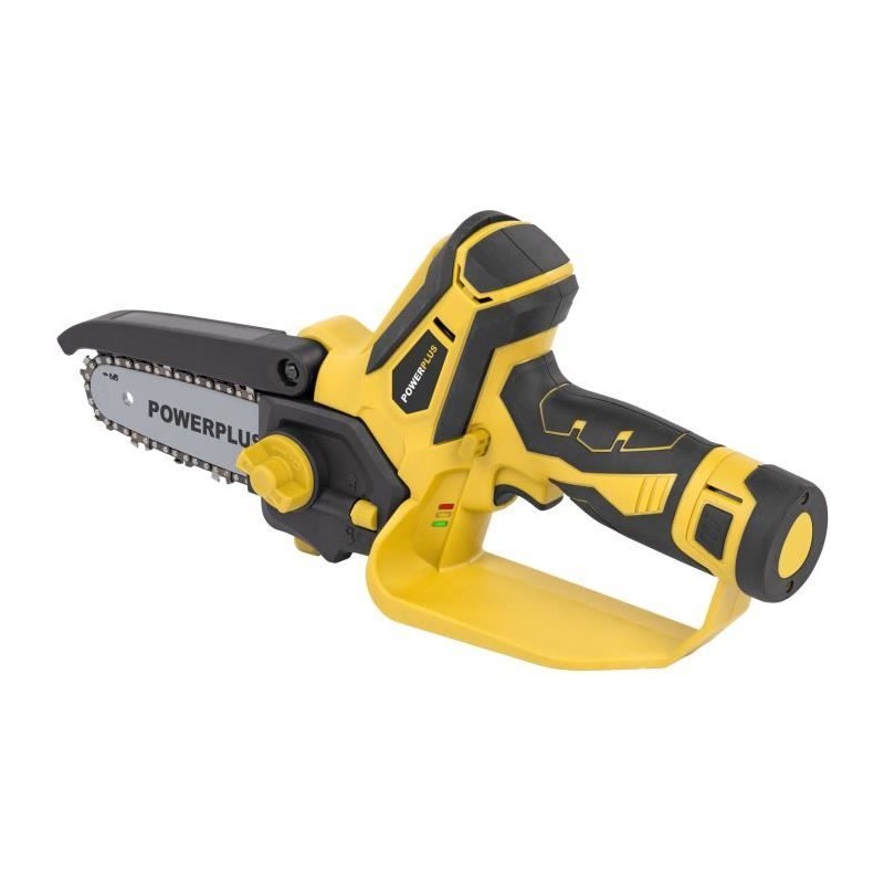 Mini tronçonneuse sans fil POWERPLUS POWXG1045 - 12V - 10cm - 2x batteries 2A...
