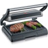 SEVERIN - Grill Electrique KG2394 - Surface cuisson 23x14,5cm - Plaques anti-...