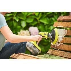 RYOBI - Brosse motorisée 18V ONE+ - diam. 150 mm - 210 tr/min - protection ba...