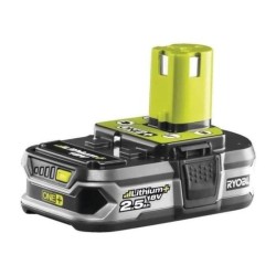 RYOBI - 1 batterie lithium+ 18V ONE+ 2,5 Ah - gestion individuelle de charge/...