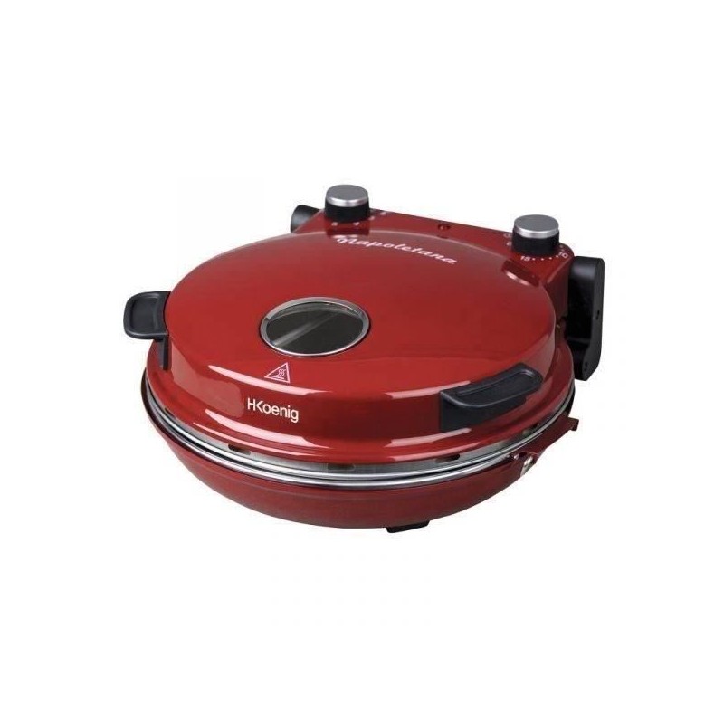 Four a pizza HKoeNIG - NAPL350 - Plaque Cuisson 32cm - Température jusqu'a 35...