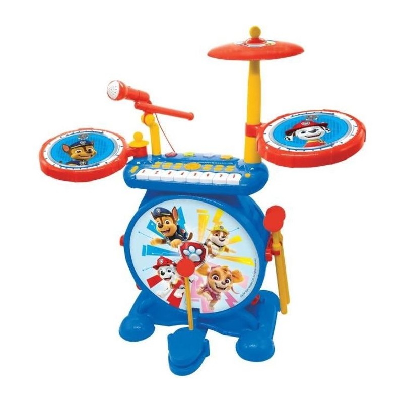 Pat' Patrouille - Batterie Électronique pour enfant - Lumineuse - Complete 3 ...