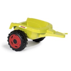 Tracteur a pédales Farmer XL + Remorque - SMOBY - CLAAS - Siege ajustable - C...