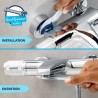Mitigeur Bain / Douche Start - GROHE - 24206002 - Inverseur automatique - Mou...