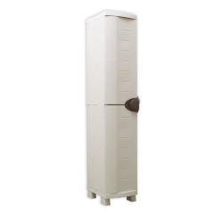 SPACESAVER 35 PLASTIKEN Armoire haute 1 Porte avec étageres - l 35 x p 45 x h...