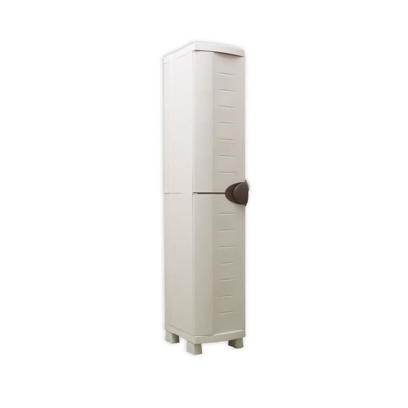 SPACESAVER 35 PLASTIKEN Armoire haute 1 Porte avec étageres - l 35 x p 45 x h...