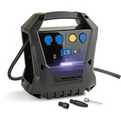 Compresseur sans fils - MICHELIN - Batterie 12V 7,2Ah 2100mA - voiture jusqu'...