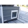 Maison extérieure pour chat en composite, matériau durable - KERBL - ECO Eli ...