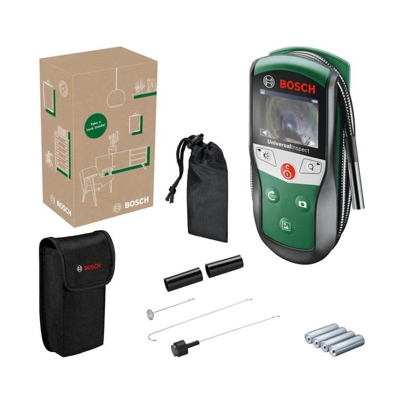 Caméra d'inspection UniversalInspect de Bosch (endoscope d'un diametre de 8 m...