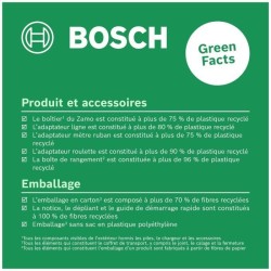 Bosch Télémetre Zamo avec 3 adaptateurs (distance de mesure jusqu'a