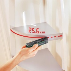 Bosch Télémetre Zamo avec 3 adaptateurs (distance de mesure jusqu'a