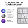Clavier - Sans fi l- Logitech - MX Keys Mini - AZERTY - Rétroéclairé - Pour M...