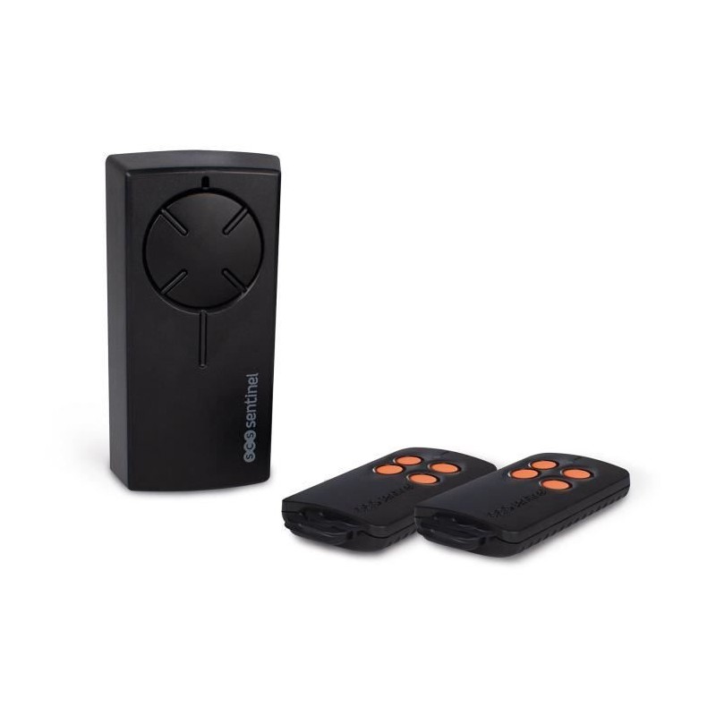 Kit récepteur radio universel SCS SENTINEL - 12/24V - Avec 2 télécommandes, b...