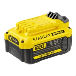 Batterie 18V 6 Ah - STANLEY FATMAX -  Compatible avec la gamme STANLEY FATMAX...
