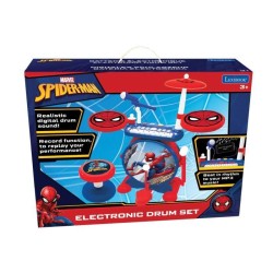 SpiderMan - Batterie électronique pour enfant - Lumineuse - Complete avec cla...