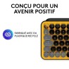 Clavier - Sans fil - Logitech - Pop Keys - AZERTY - Mécanique - Touche Emoji ...